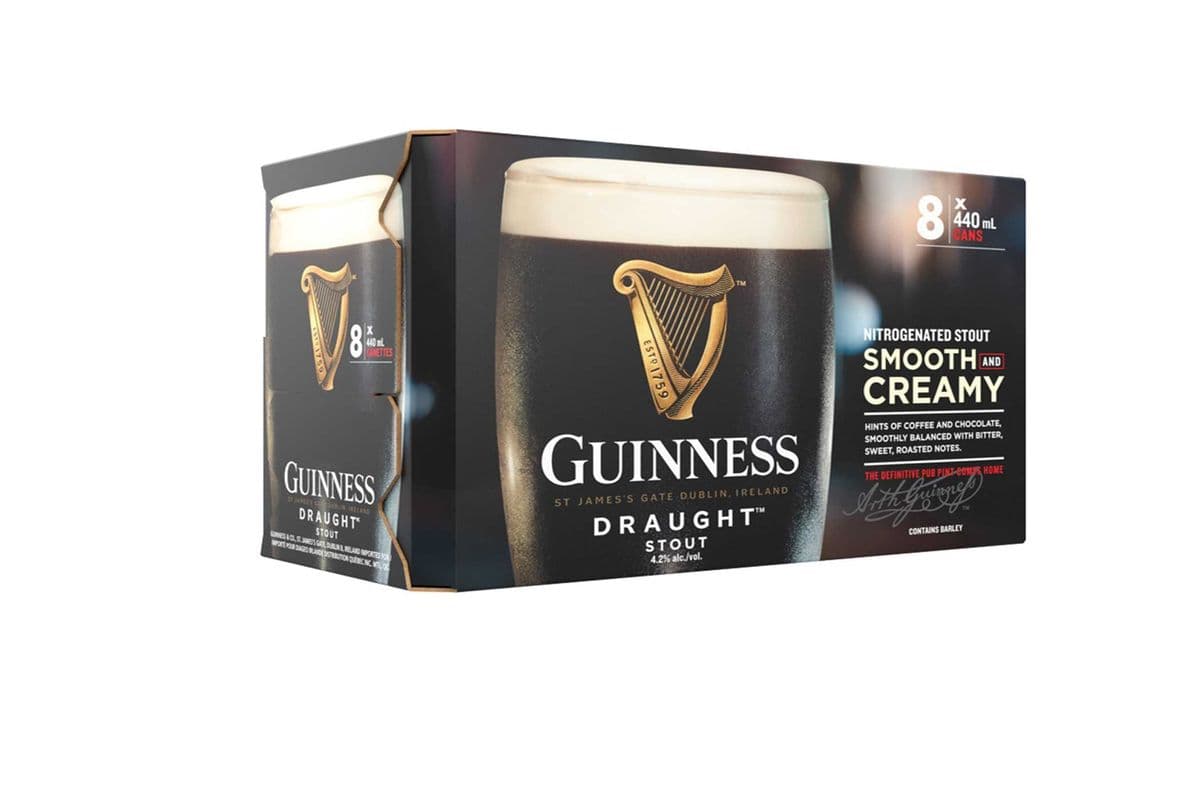 554469 - GUINNESS DRAUGHT (8 x 440 ML CANS)