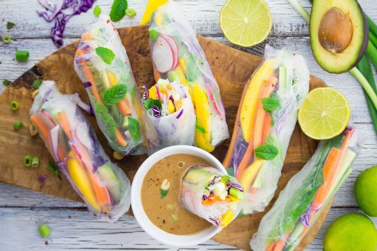 604 Fresh Mango Rolls (Two Rolls)