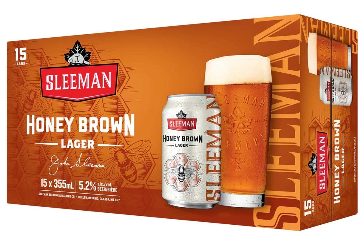 Sleeman Honey Brown 15 CANS (15 x 355ML)