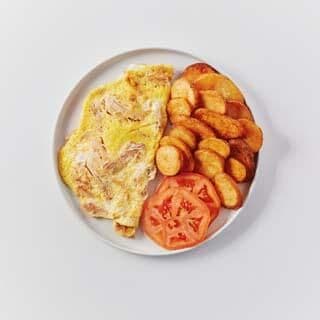Ham Omelet with Cheese / Omelette jambon avec fromage