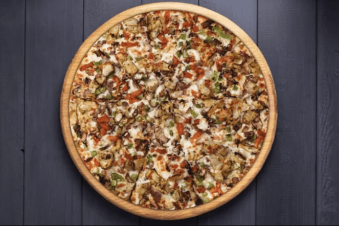 2. Single Medium Veggie Garlic Pizza