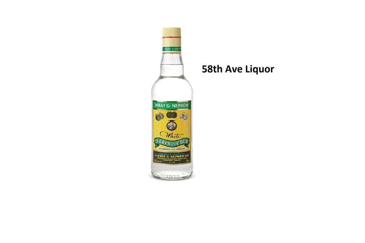 WRAY & NEPHEW WHITE OVERPROOF 750ML (1 x 750ML)