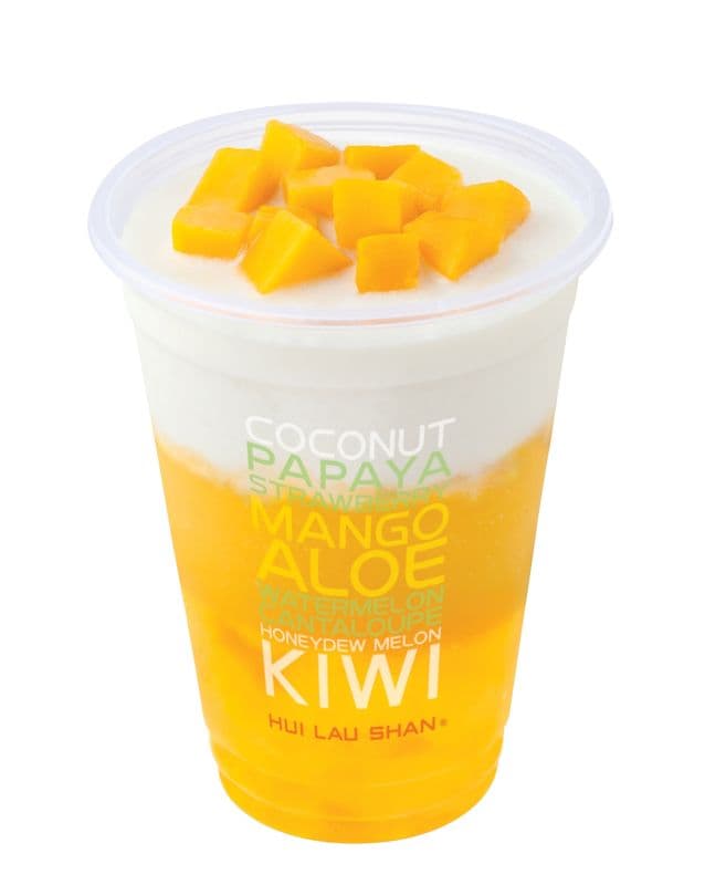 A1. Mango and Coconut with Mango Jelly