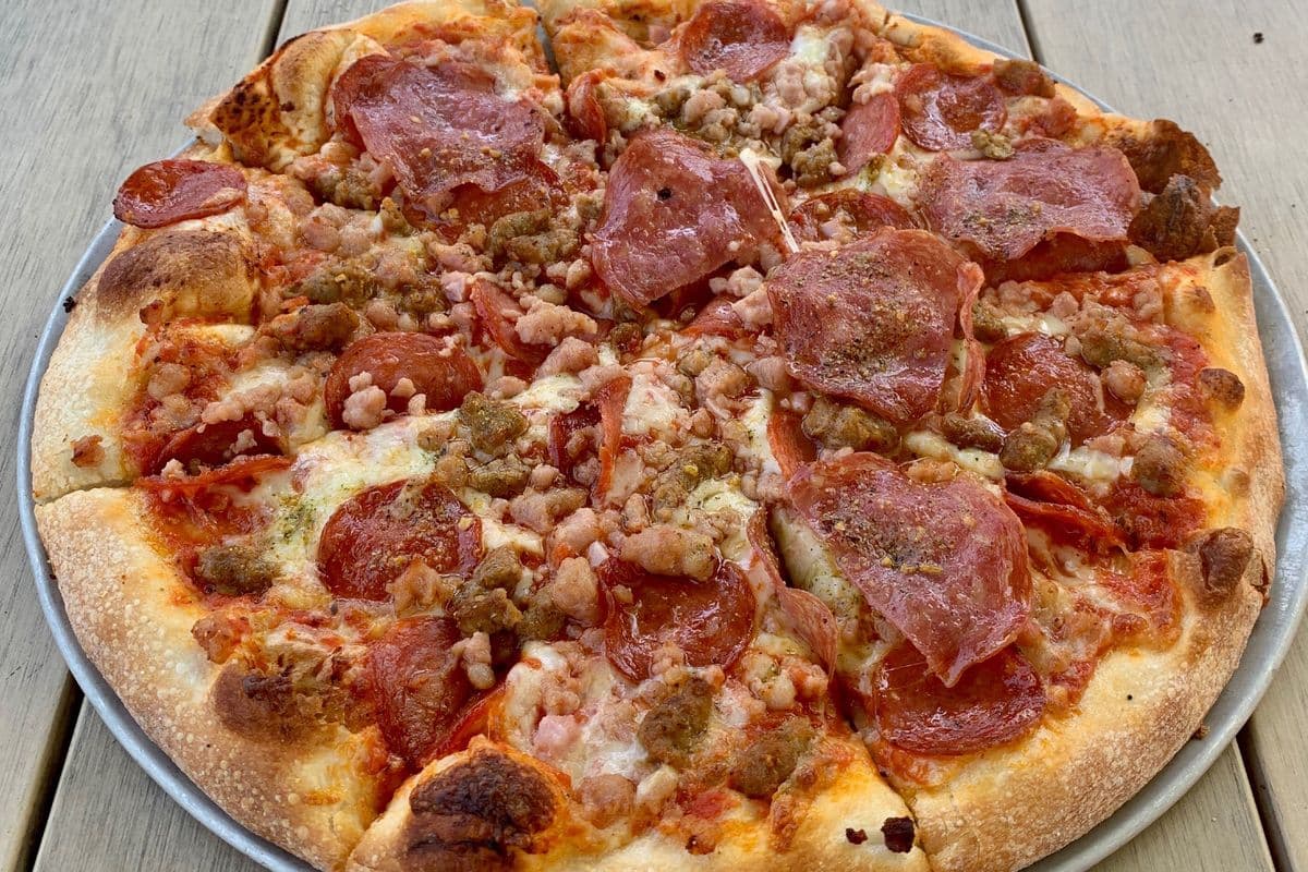 9" Small Meat Lovers Pizza