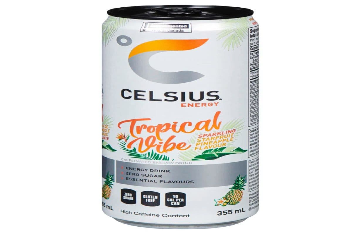 Celsius Tropical Vibe Sparkling Energy Drink