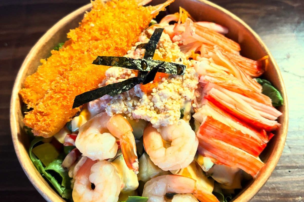 Crab and Shrimps Bowl