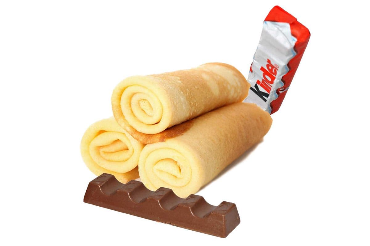 Crêpes Kinders 3 rolls