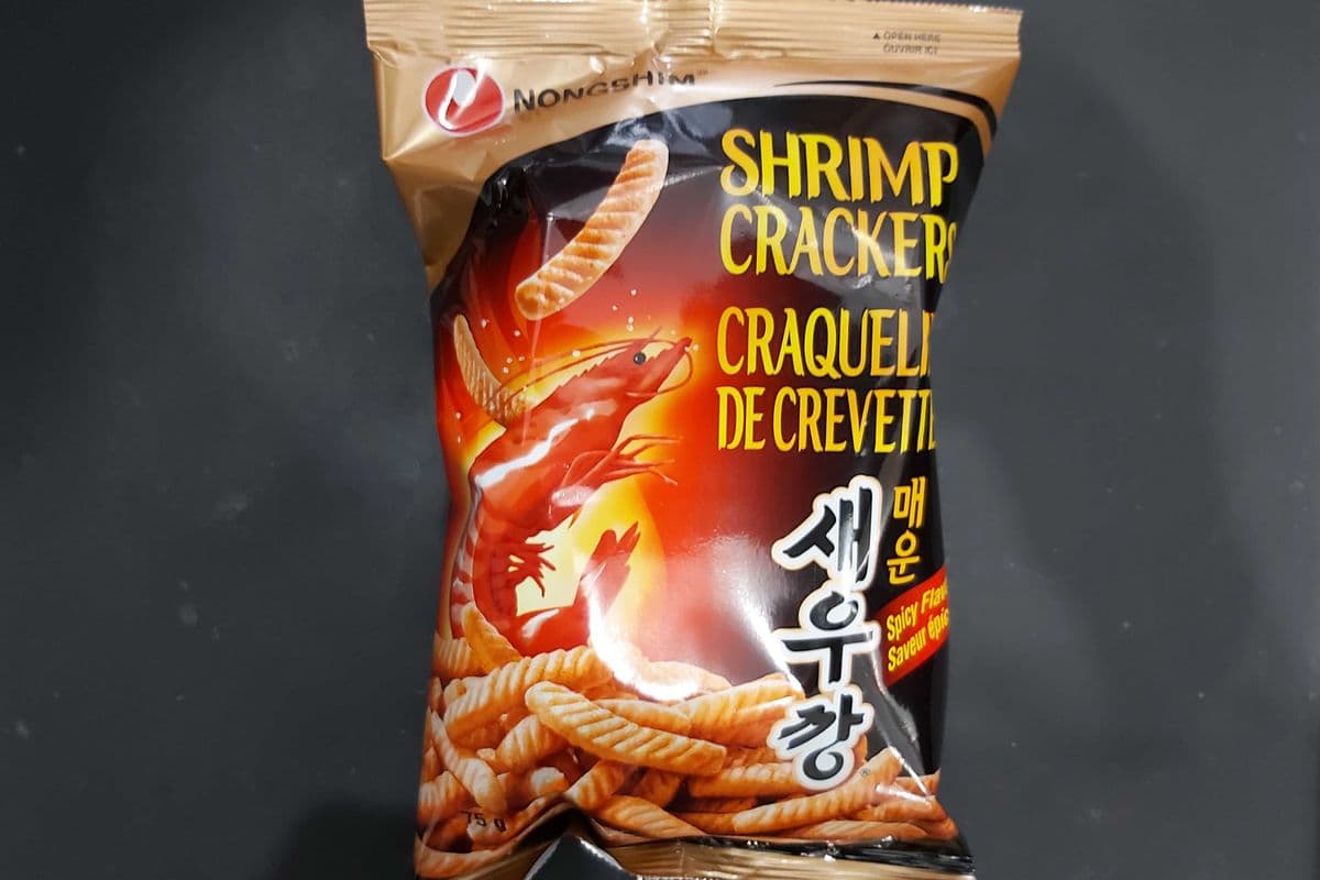 Nongshim cracker crevette épicé / Nongshim Spicy Shrimp cracker 75g