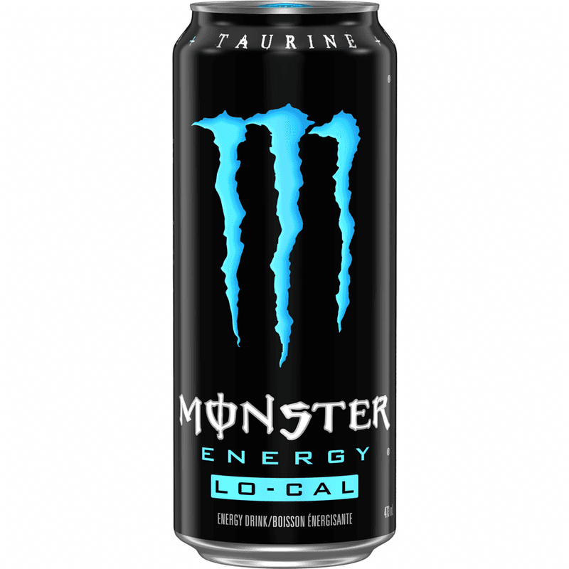 Monster Boisson Énergisante Lo- Cal 473ml/ Monster Energy Drink Lo- Cal 473ml