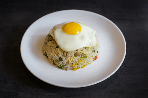 Gluten Free Golden Egg Fried Rice (Chicken/Pork/Shrimp) / 無麩黃金蛋炒飯 (雞/豬/蝦仁)
