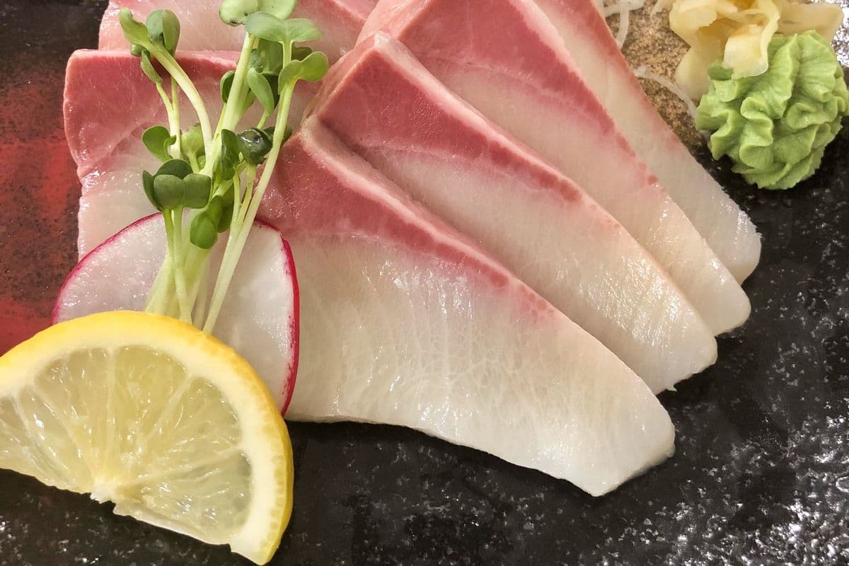 Hamachi Sashimi (5 pcs)
