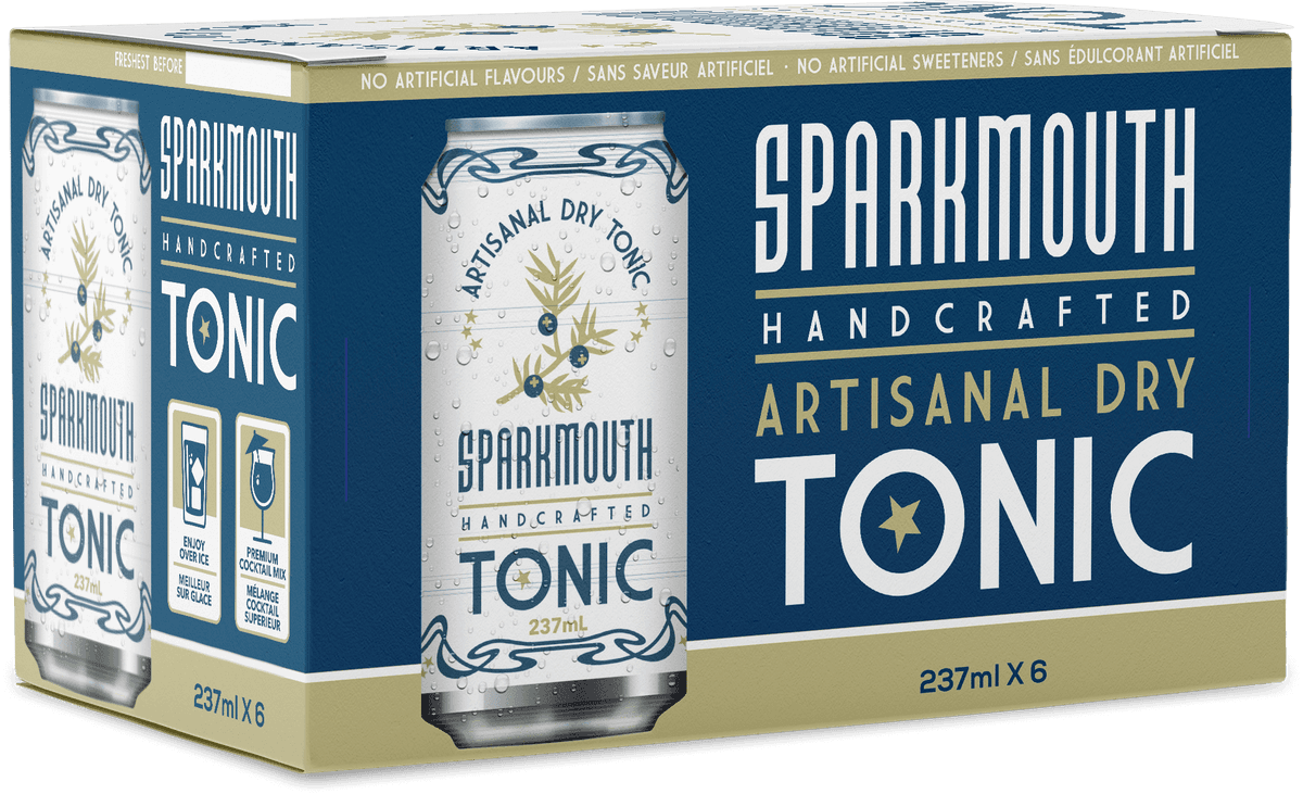 Sparkmouth Artisanal Dry Tonic (4 x 355ml)