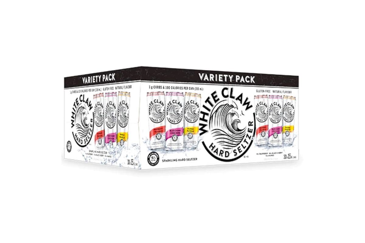 White Claw Variety Pack (30 x 355mL Cans)