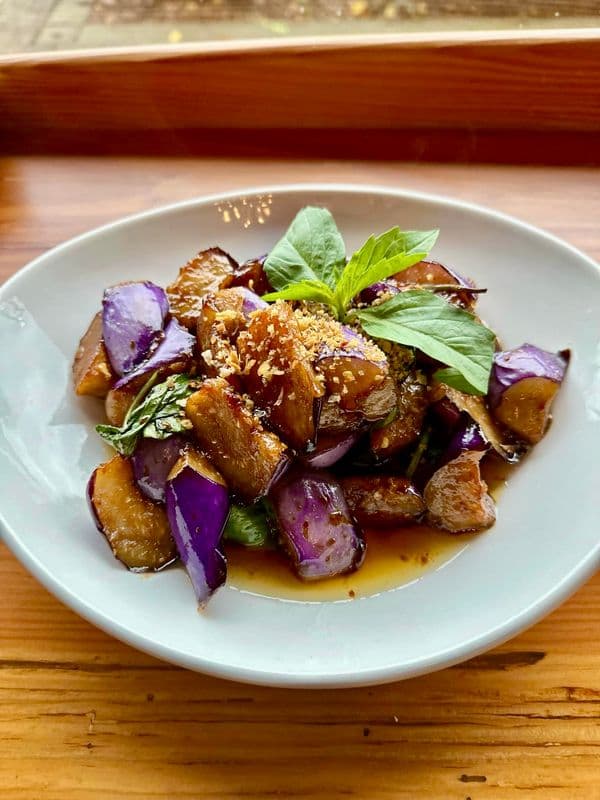 Vegetables Stir-Fried Eggplant