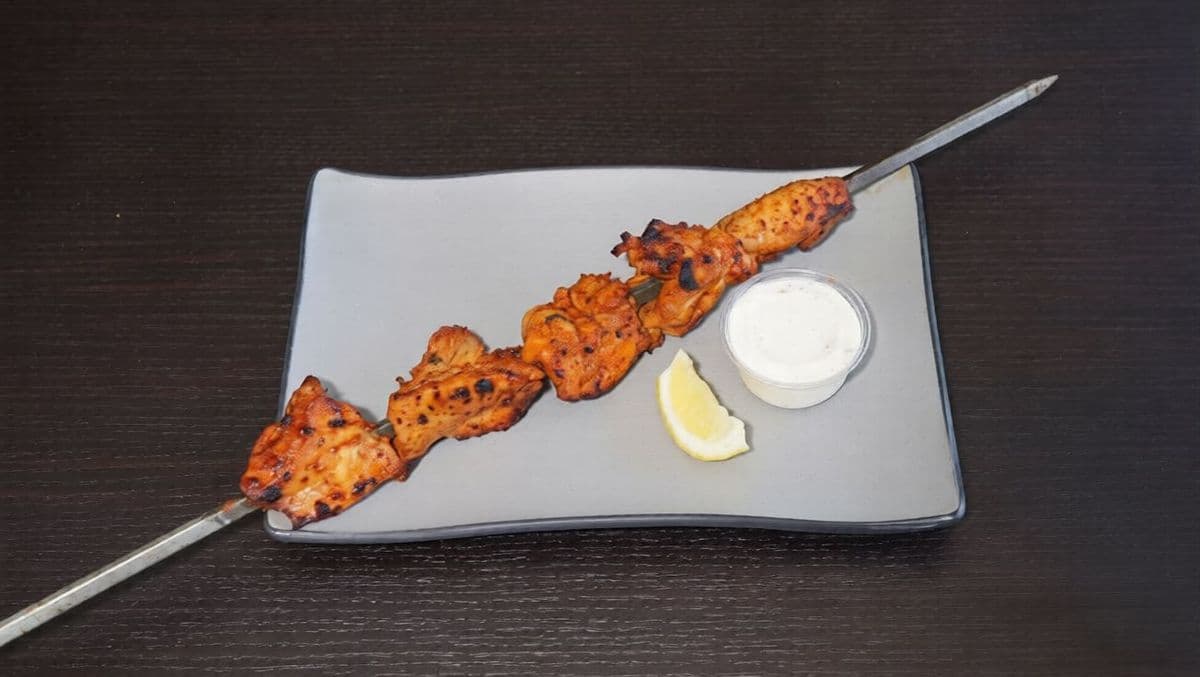 Chipotle Chicken Tikka Skewer