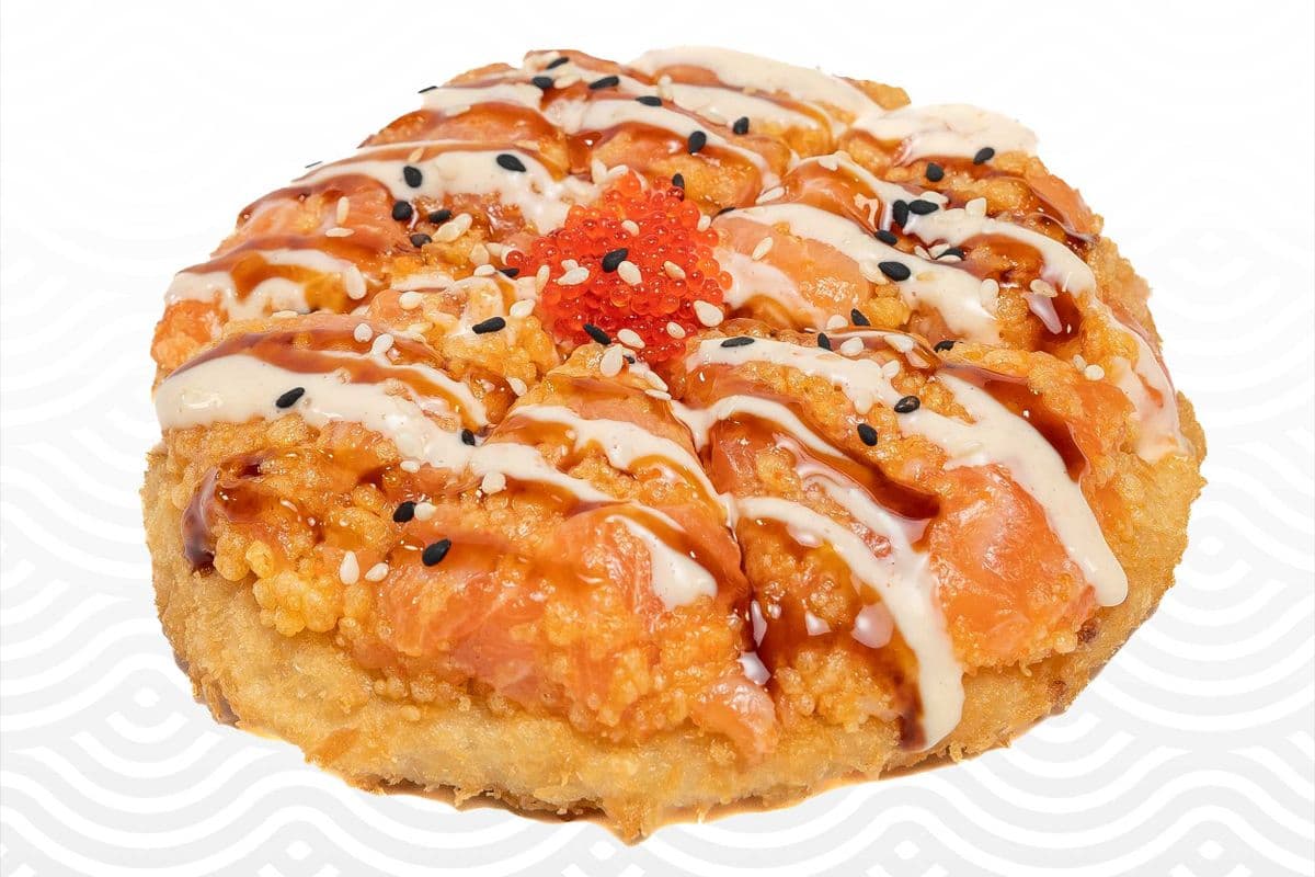 11. Pizza sushi au saumon
