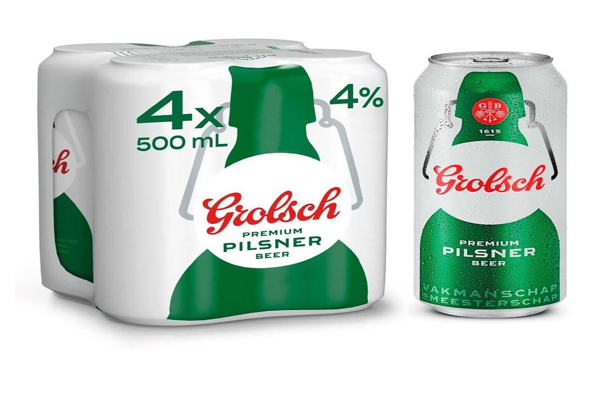 GROLSCH PREMIUM PLSNER 4X500ML (4 x 500ML)