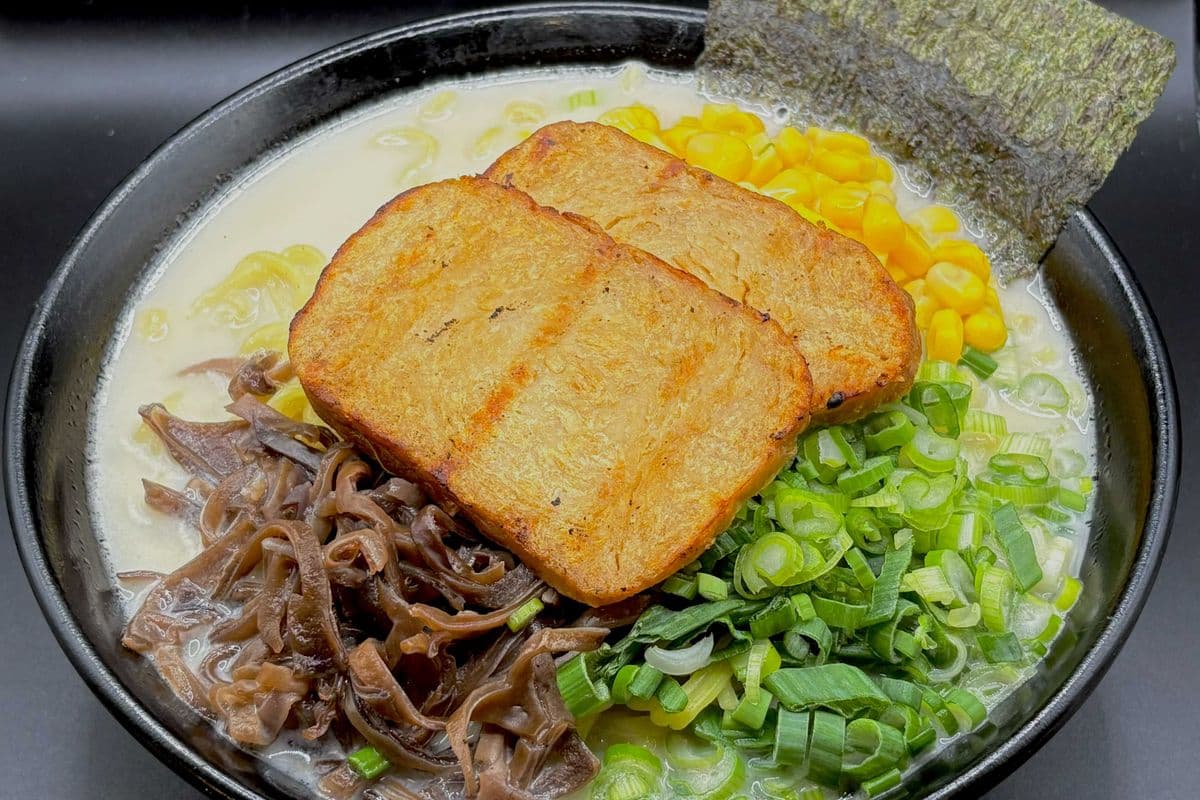 Vegan creamy Ramen