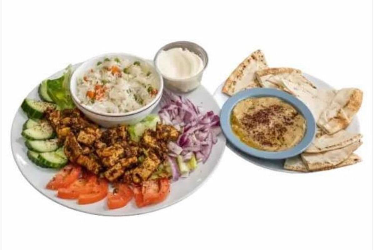 Vegan Shawarma Platter