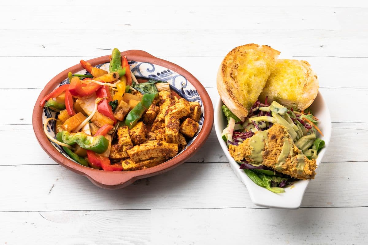 Déjeuner Vegan - Vegan breakfast platter