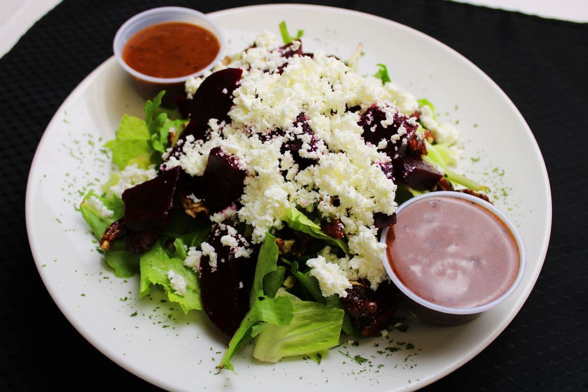 Beet and Goat Cheese Salad