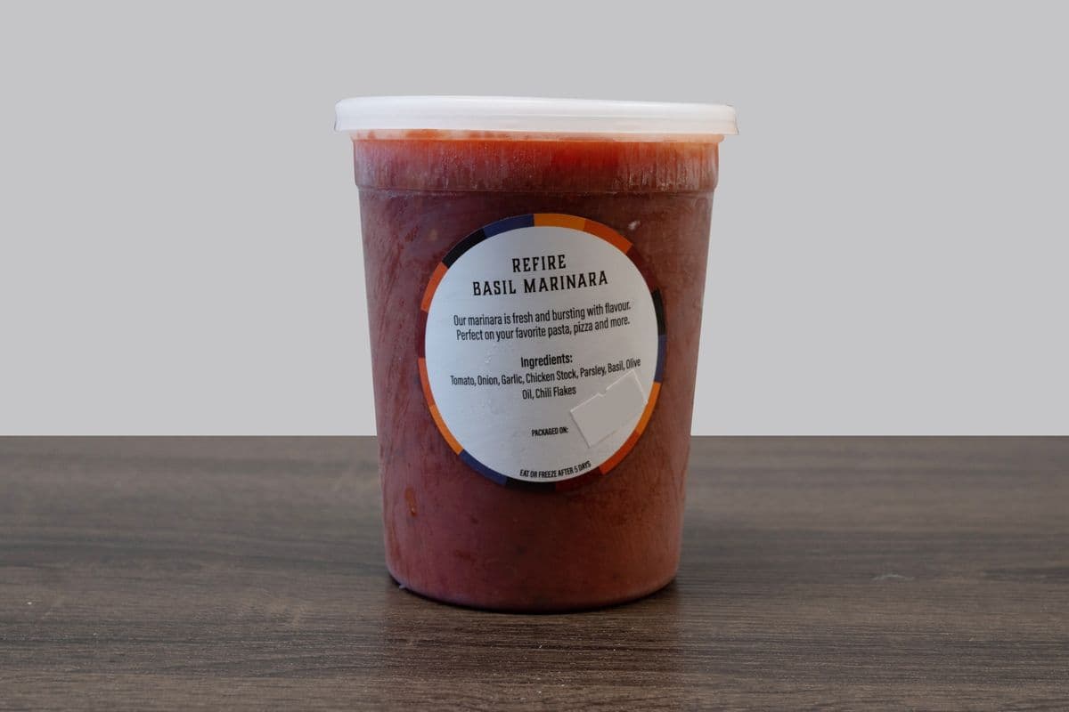 Basil Marinara - Frozen Only (Full Litre)