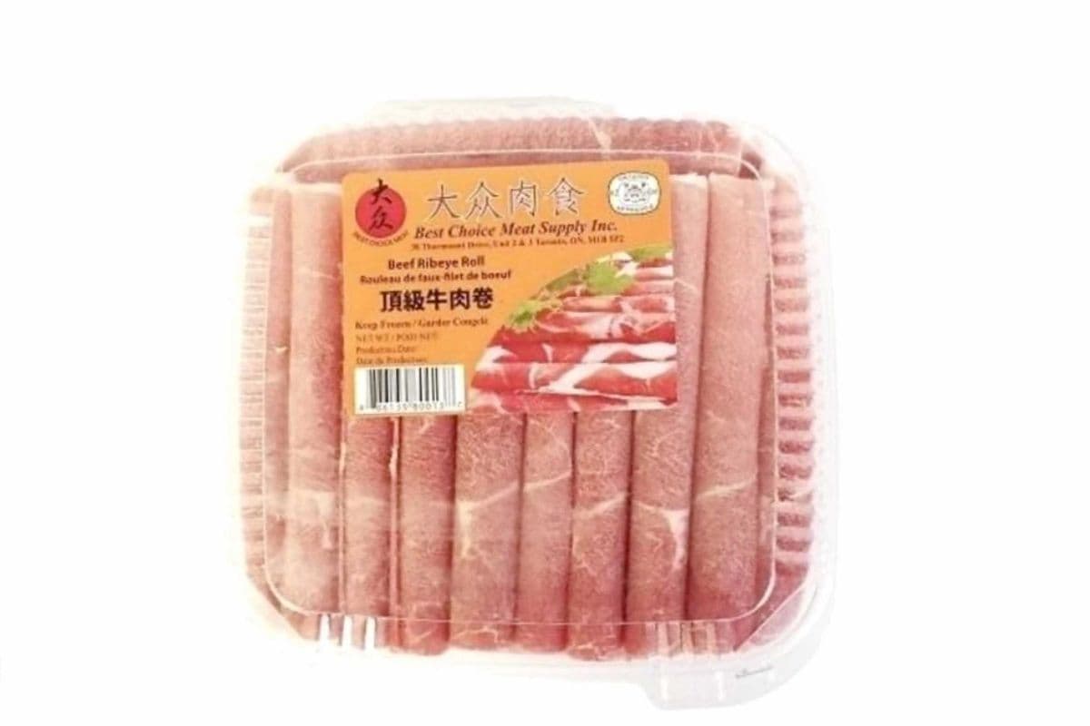 Frozen Beef Bell Roll(730g) 大众 顶级牛肉卷