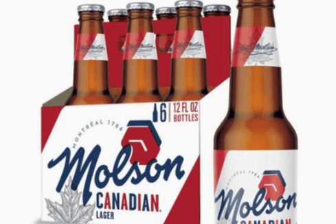 Canadian Molson, 6pk-12oz bottle beer (5.0% ABV)