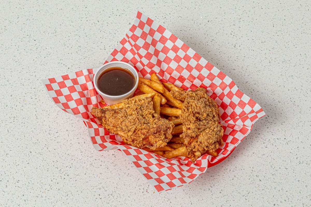 Boneless Fried Chicken (2 pcs) Combo