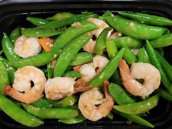 54B. Shrimp with Sweet Peas