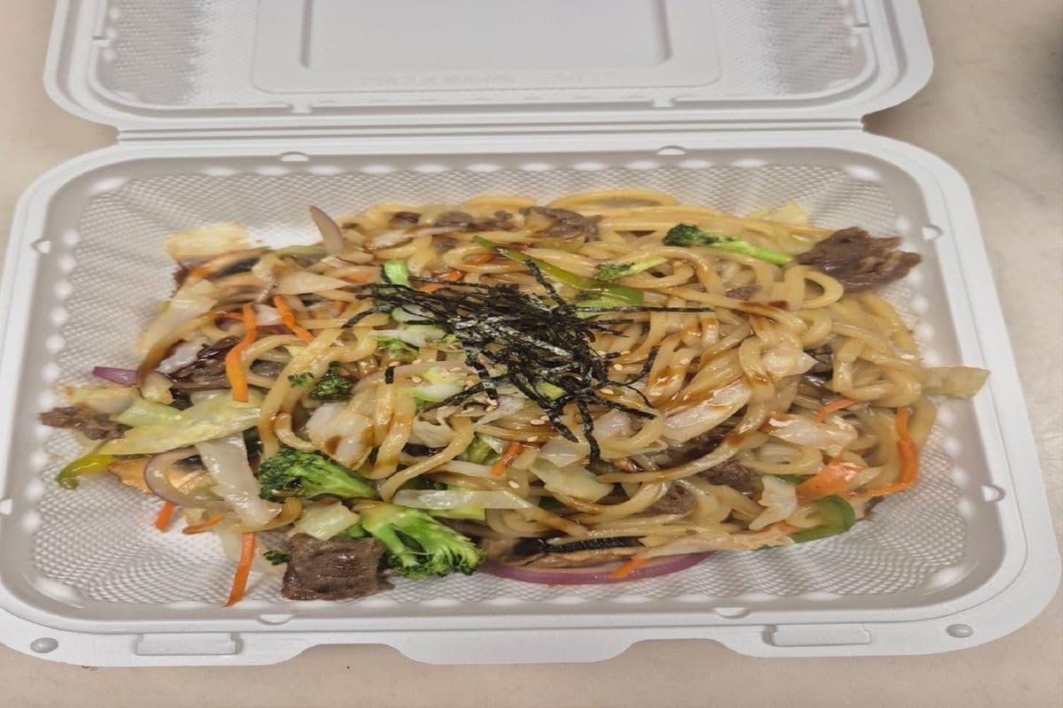 Beef Yaki soba