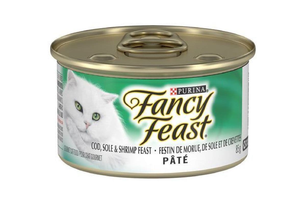 Fancy Feast Cod, Sole & Shrimp, Wet Cat Food (85 g)