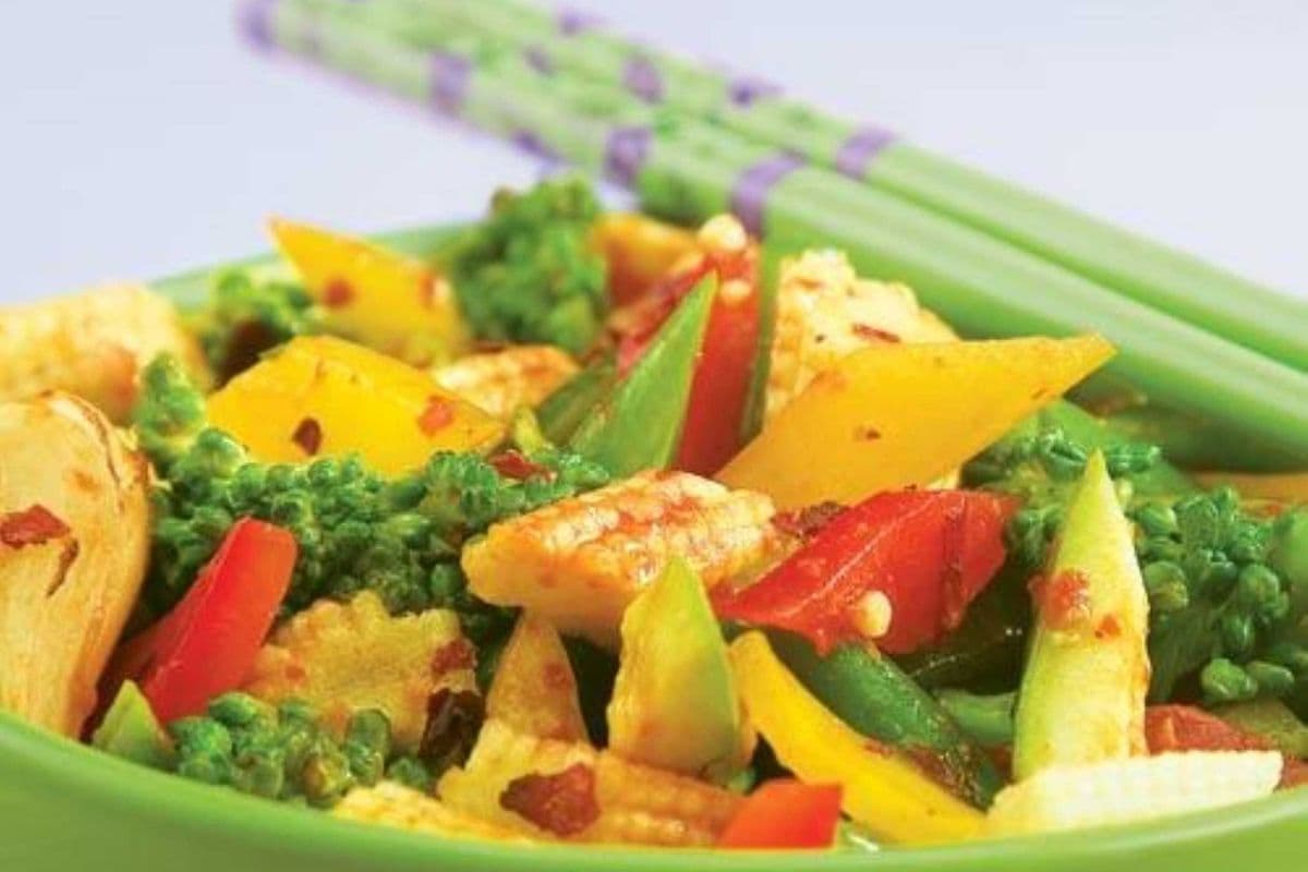 Szechuan Mixed Vegetables (Spicy)