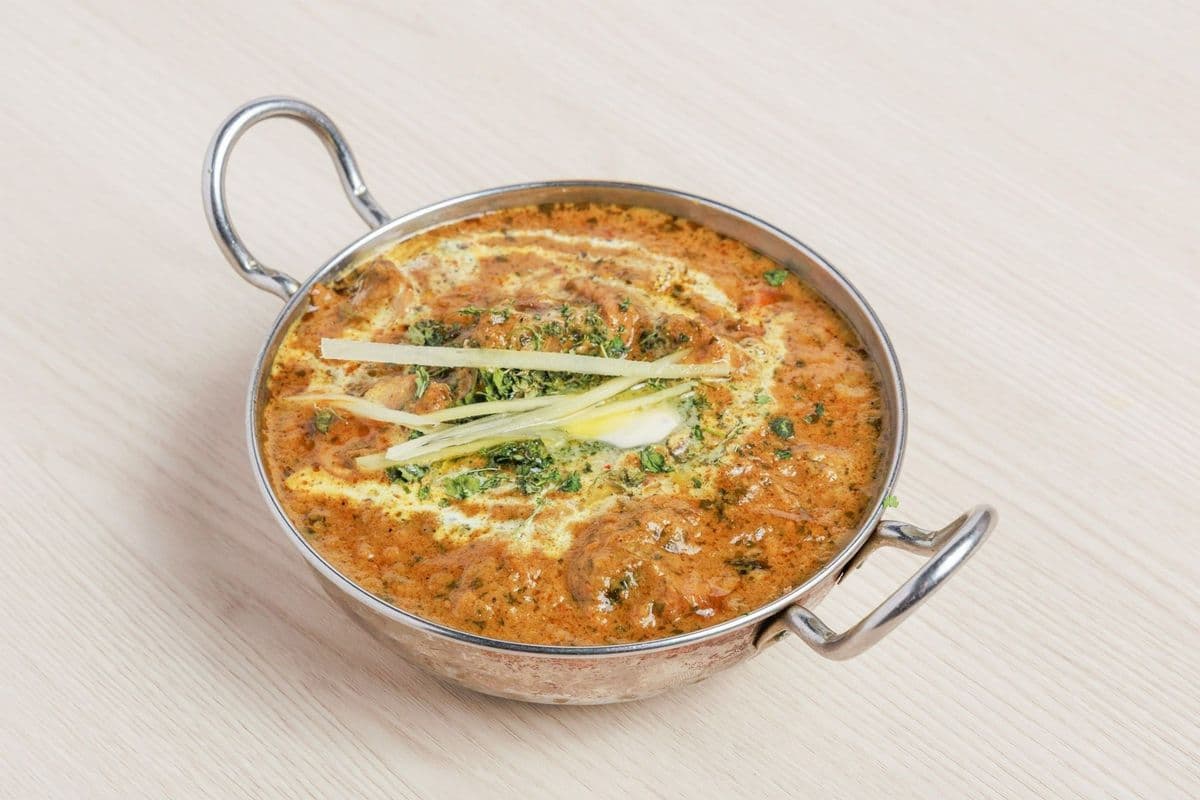 Methi malai Mushrooms