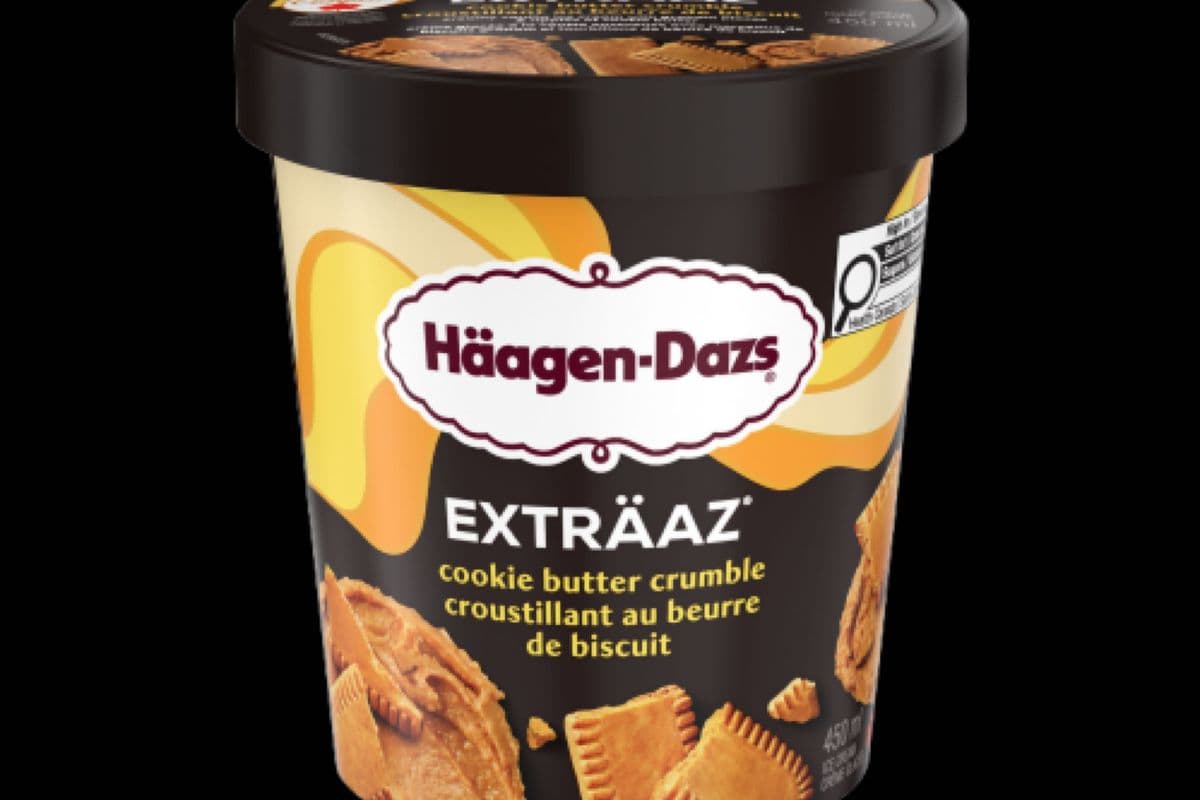 Häagens Dazs (Pot / Jar) - Croustillant au Beurre de Biscuit / Cookie Butter Crumble (450 ml)