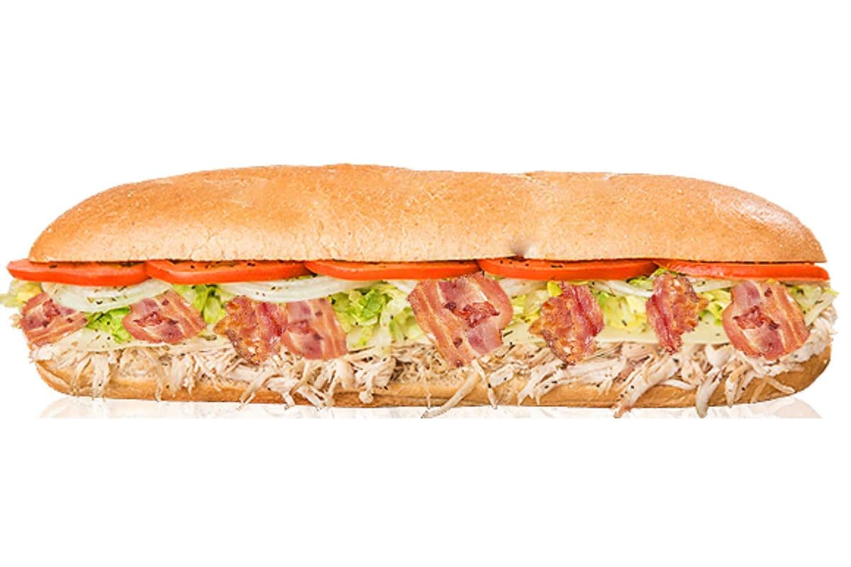 Large 12" Real Turkey Club Sub