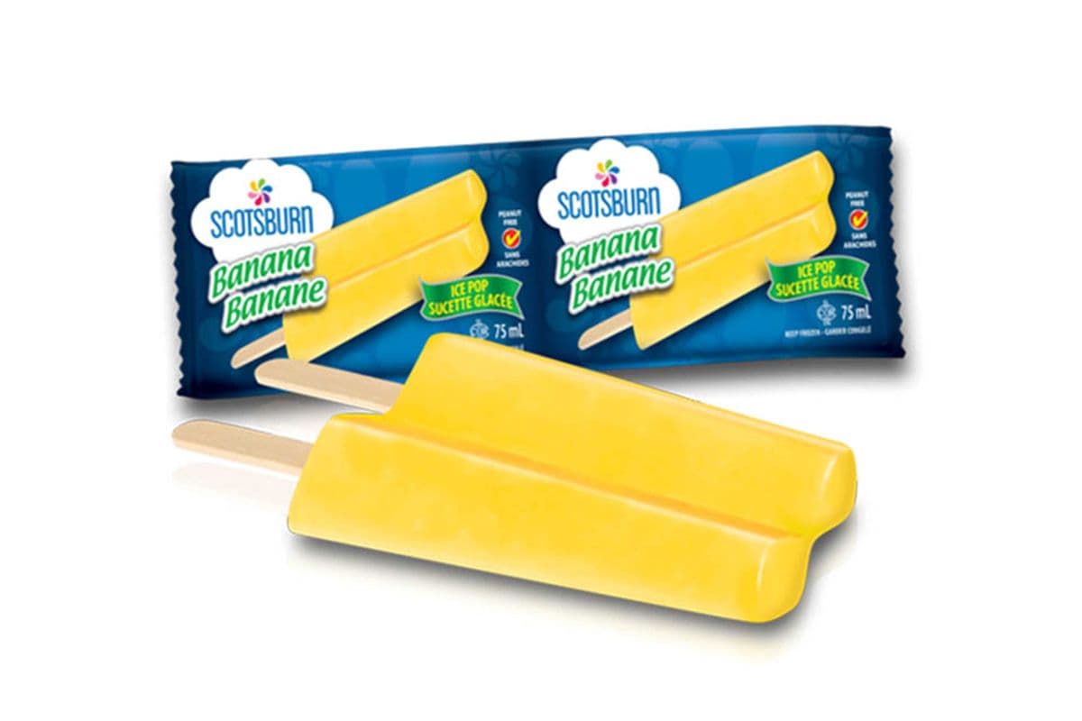 Scotsburn Banana Ice Pop 75ml