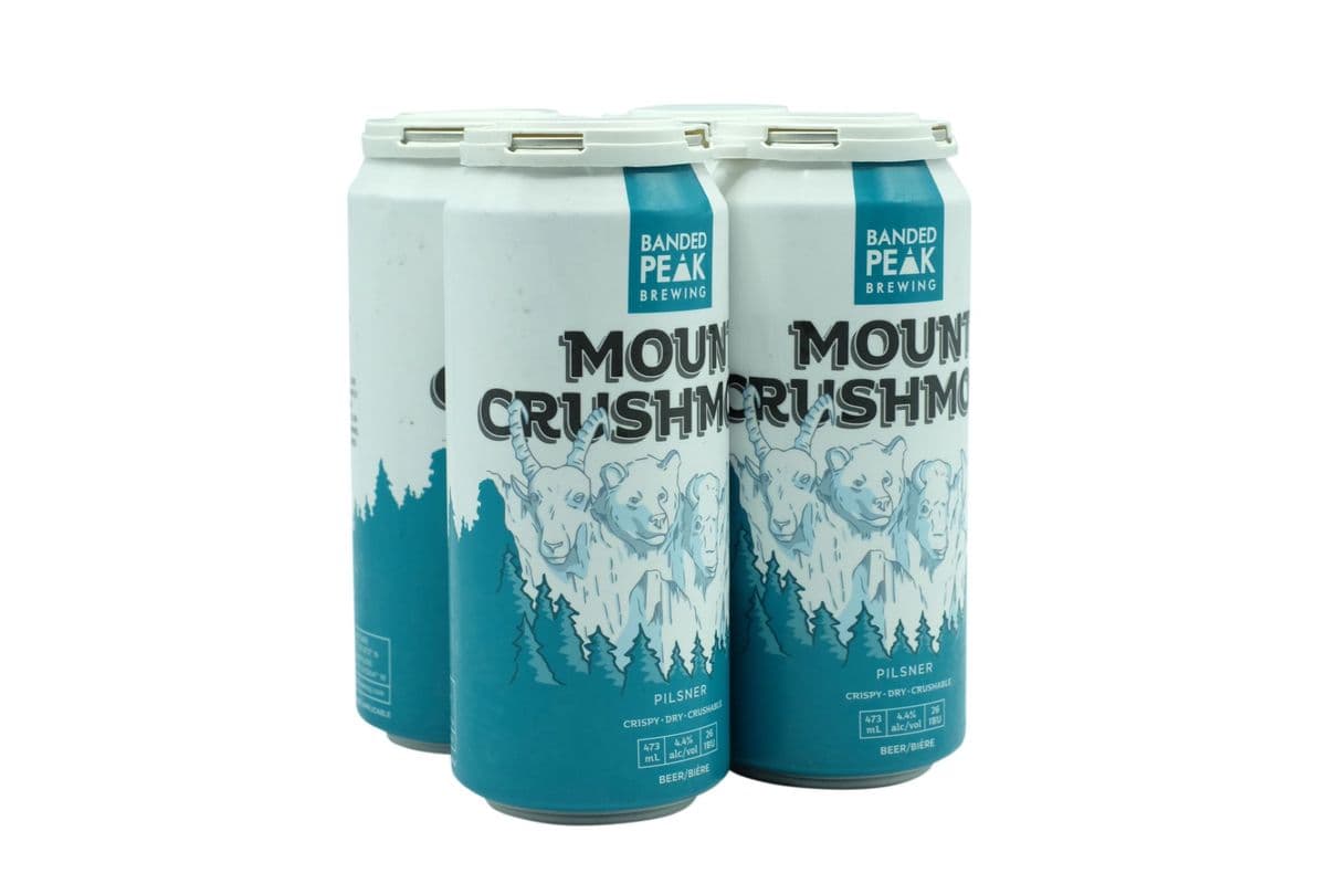Banded Peak Brew Mount Crushmore 4PK (4 x 4x473mL )