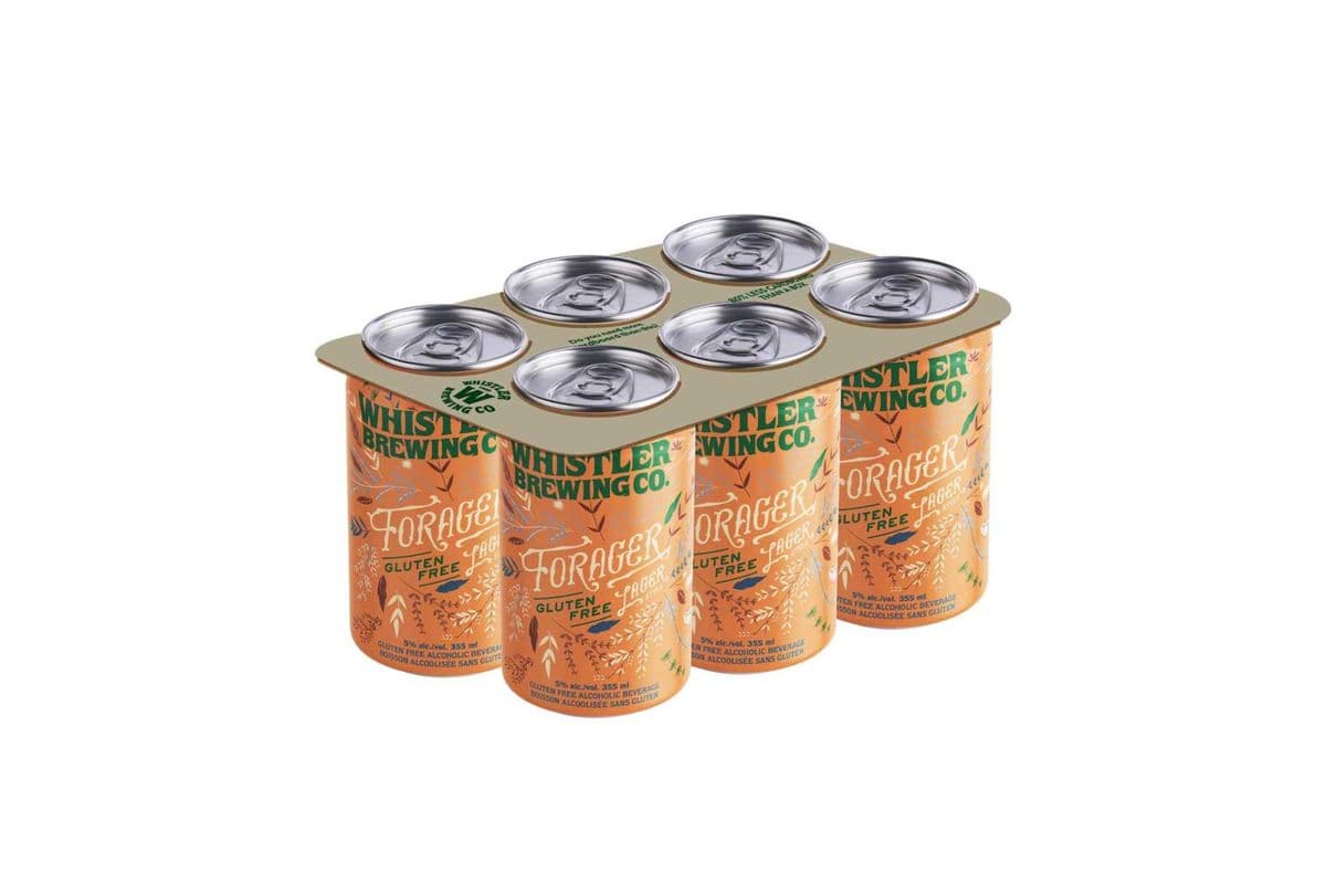 Whistler Forager Gluten Free Lager (6 Cans) (1 x 6x355ML)