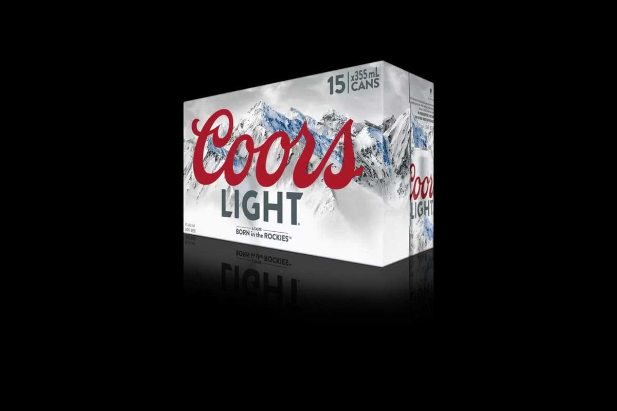 COORS LIGHT (15 x 355 ML CANS) (15 x 355ML)