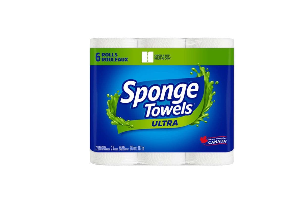 Sponge Towels Ultra (6 Rolls)