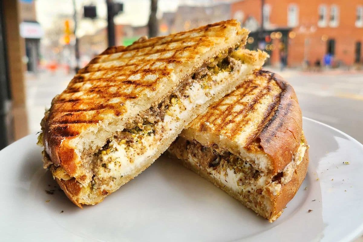 Herbs and Cheese Sandwich