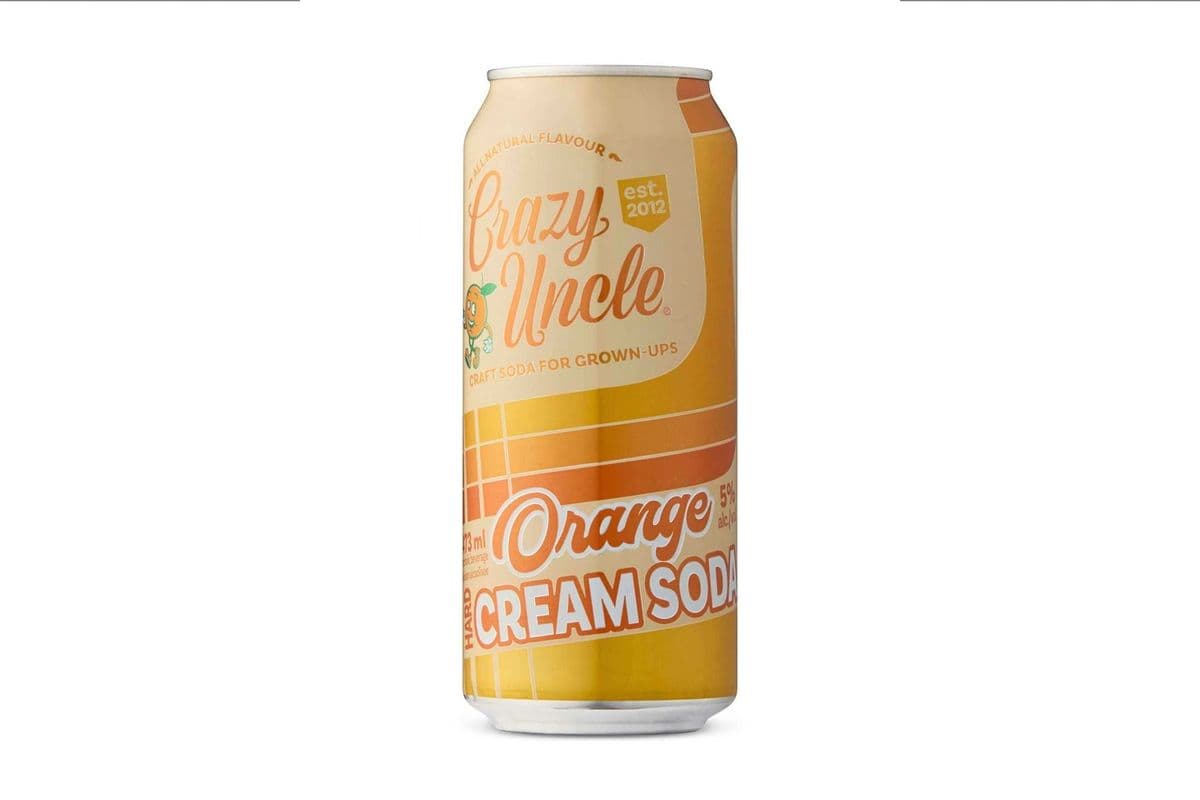 Crazy Uncle Orange Cream Soda (1 x 473 ml)