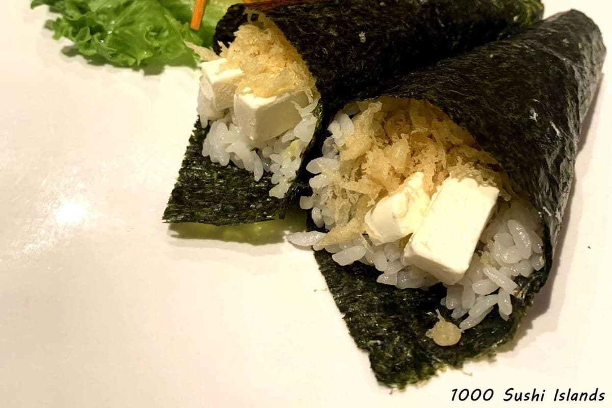 C18. Crispy Cream Cheese Hand Roll (2 pcs)