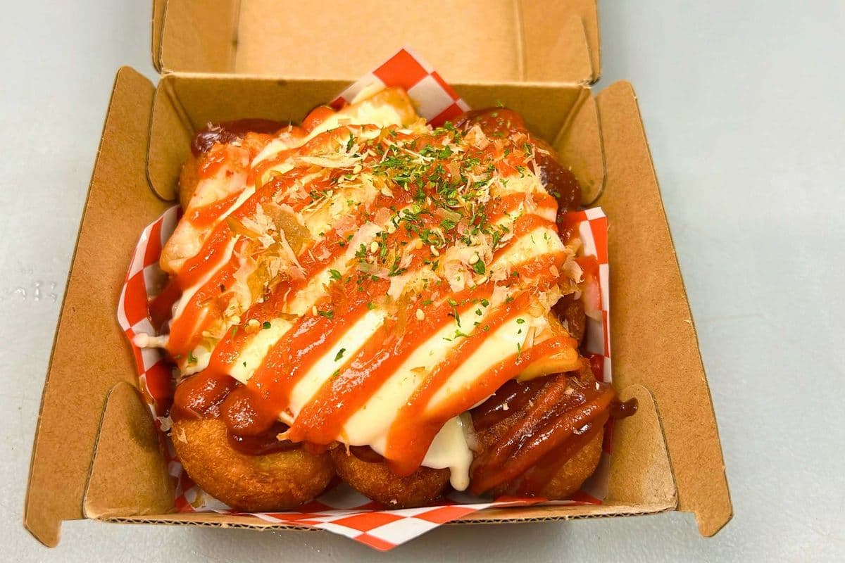 Kimcheese Takoyaki