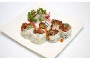 H6. Salmon Skin Maki (6 pcs)