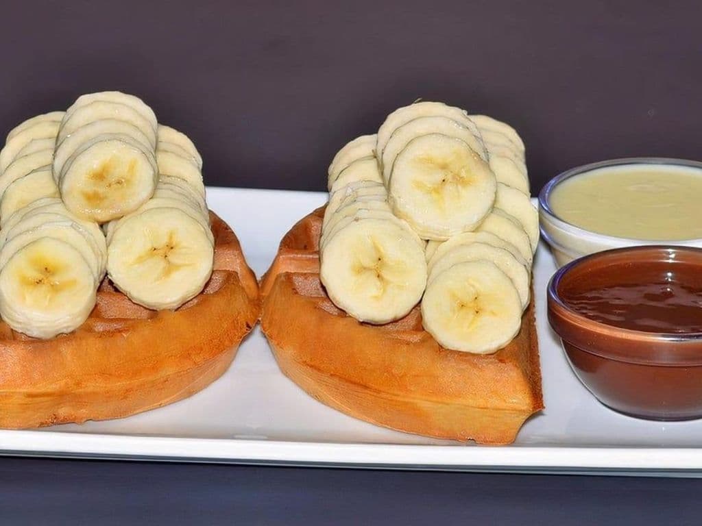 Gaufre  banane mia / Banana Mia Waffle