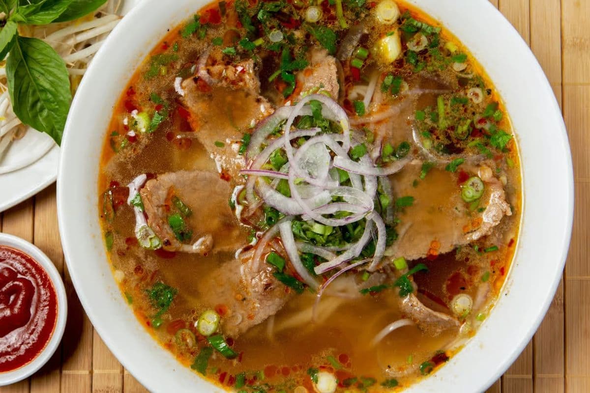 P48A Pho BBQ Beef Noodle Soup