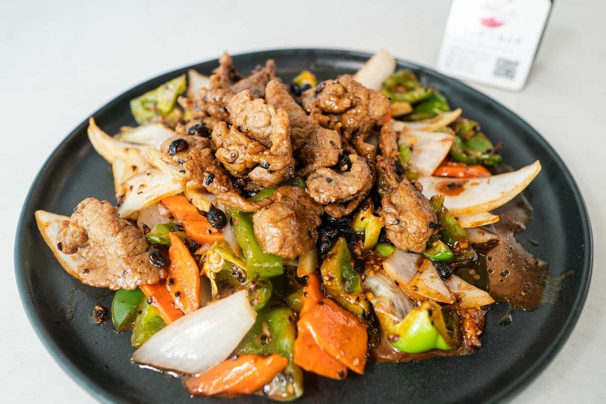 Beef with Black Bean Sauce