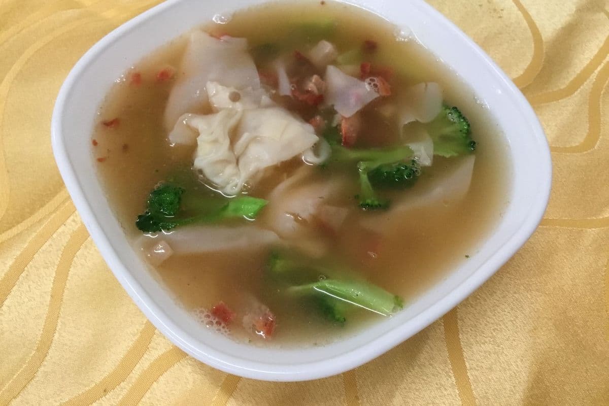 Wonton with B.B.Q. Pork